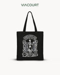 Tennis & Coffee Club Tote – Black