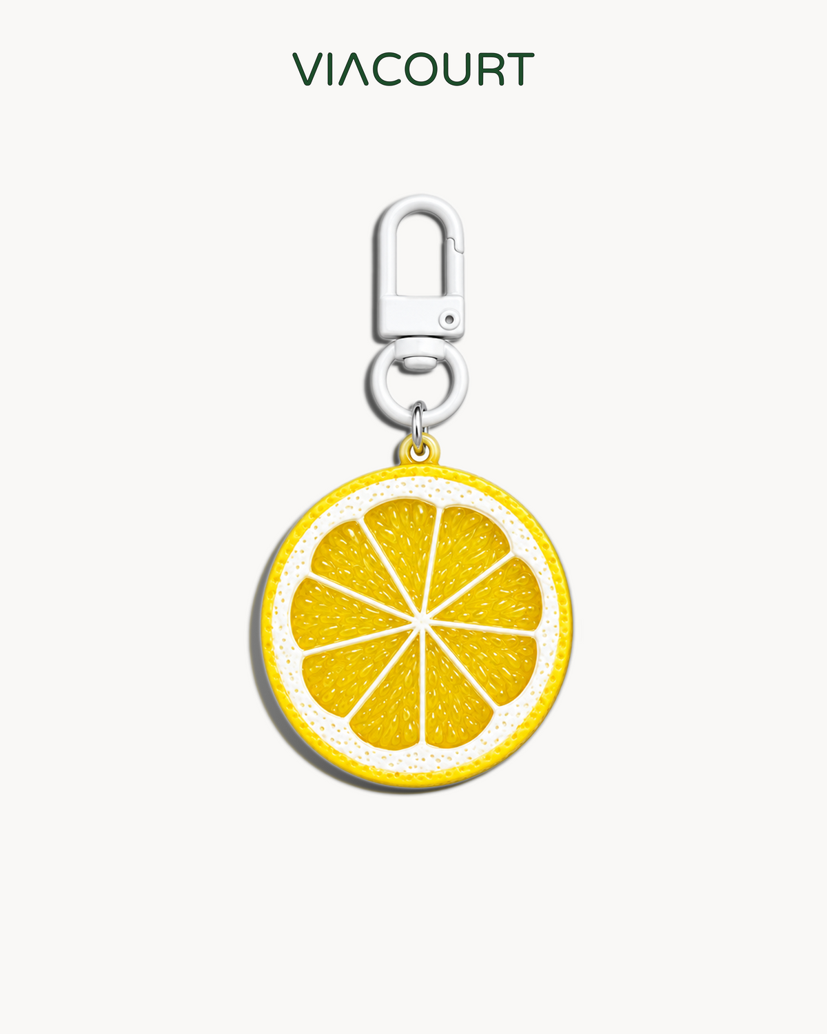 Fruit Slice Bag Charm