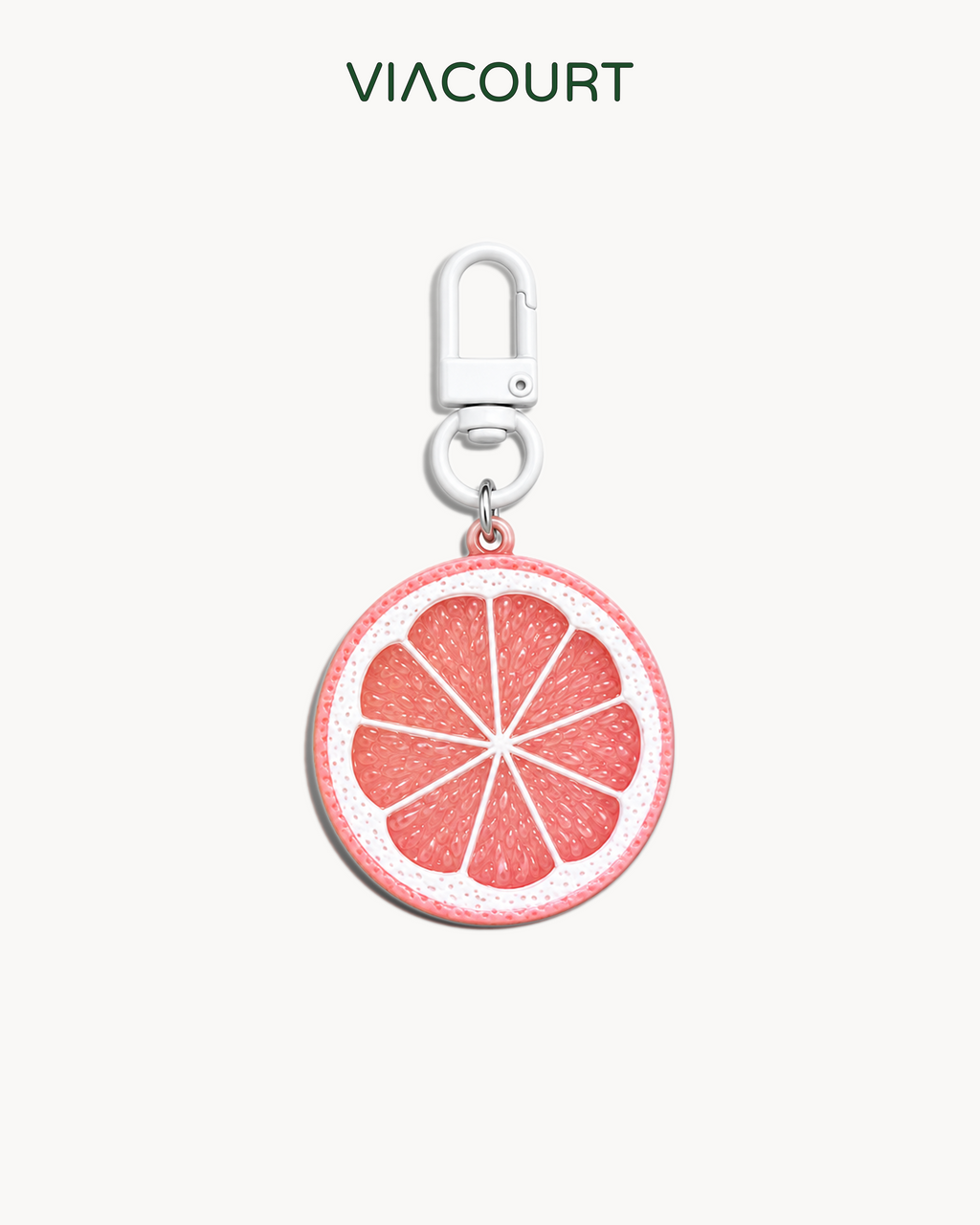 Fruit Slice Bag Charm