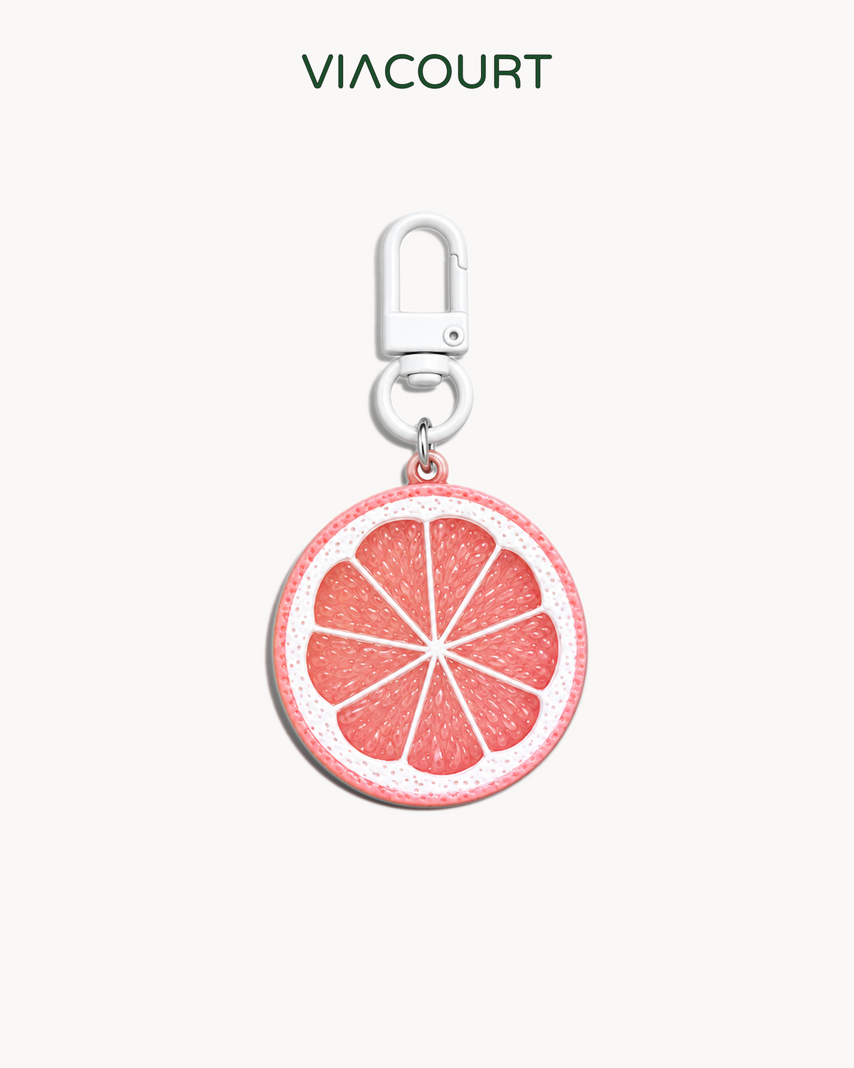 Fruit Slice Bag Charm