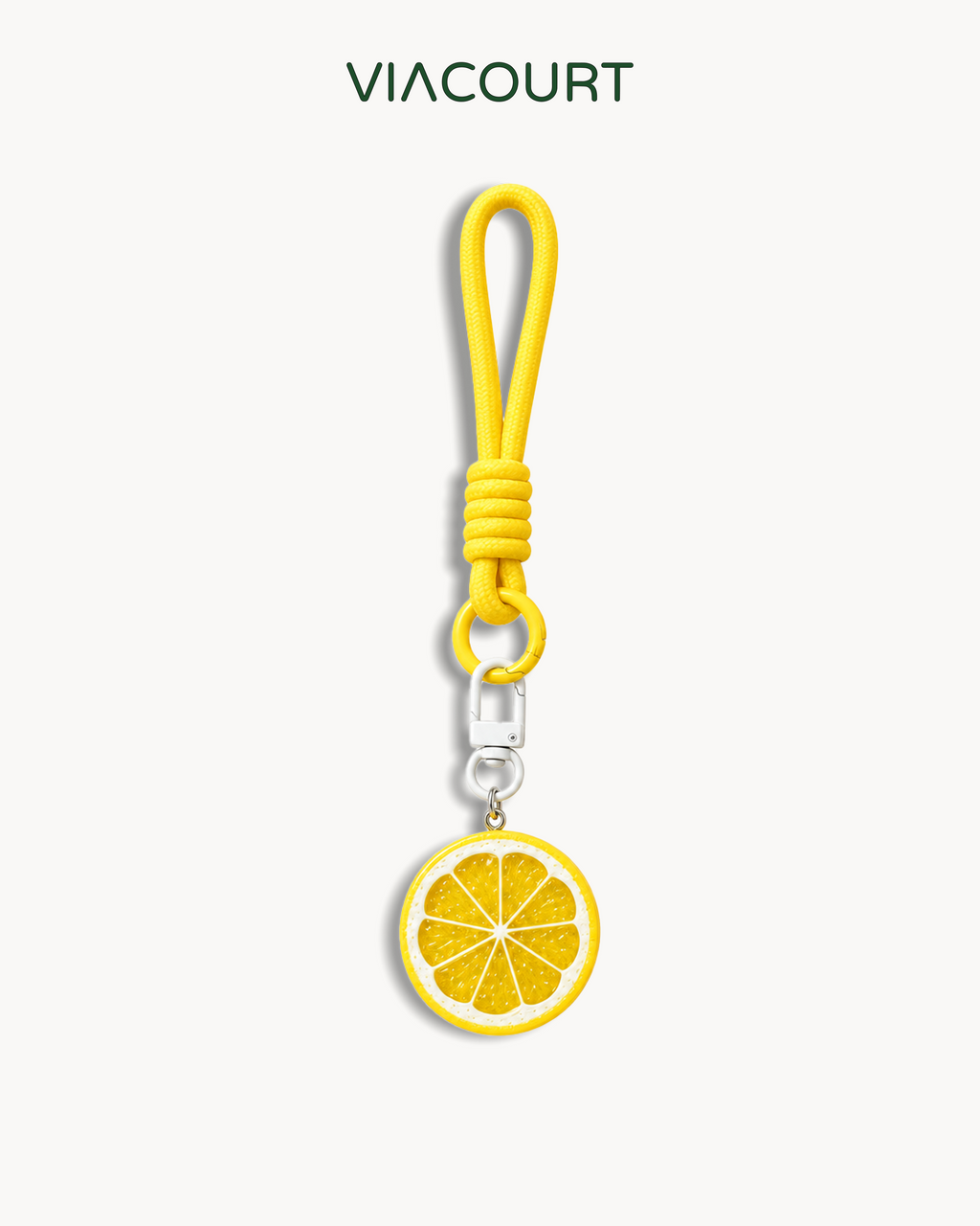 Fruit Slice Bag Charm